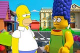 What Bart and Homer [The Simpsons] taught me about my UX Portfolio