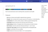 Officially Announcing Geoparquet-io: a CLI/Python tool for GeoParquet