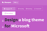 Sharpen 100-Day Design Challenge — Day 2