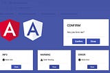 Angular6+Material+Modal Service