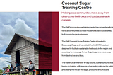 Coconut Sugar Training Centre