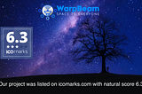 WarpBeam received 6.3 rating on icomarks