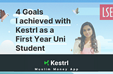 4 Goals I Achieved with Kestrl as a First Year Uni Student