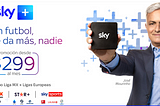 Sky presenta su nuevo servicio de televisión de pago. “SKY +”