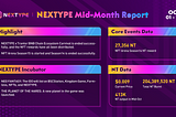 NEXTYPE Mid-Month Report [Oct 1 — Oct 15]