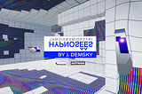 Explore Neo-futurist J.Demsky’s exhibition “Interdimensional Hypnosees” on Vorlds