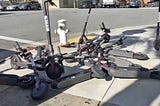 Defining the Peskin Ratio, and why (some) scooter networks fail