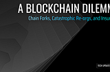 A Blockchain Dilemma: Chain Forks, Catastrophic Re-orgs, and Insurance