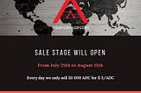 ADC Main Sale has started