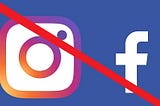 Instagram blocks accounts at random! Get off Facebook and Instagram now!