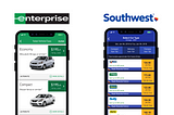 Product Teardown: Car rental mobile shopping experiences.