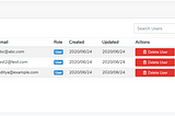 Laravel 7/6/5.8+ User CRUD using Resource Controller API & VueJS & jQuery