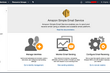 How To Send An Email Using Amazon Simple Email Service (SES) Part-(1/3)