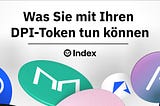 Was Sie mit Ihren DPI-Token tun können