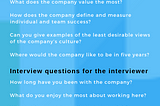 10 good questions to ask in an interview