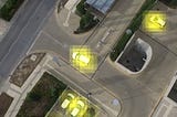 Training a deep-learning classifier for aerial top view detection of vehicles