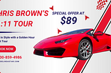 Chris Brown’s 11:11 Tour: Arrive in Style with a Golden Hour Sunset Tour