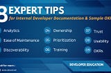 8 Expert Tips for Internal Developer Documentation & Sample OKRs