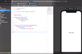 SwiftUI — Create New Project