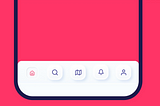 How to add a rounded tab bar with shadow to your app