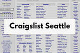 Craigslist Seattle