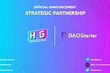 Strategic Partnership Hidden Gems Capital x DAOStarter