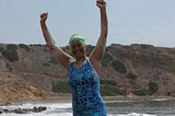 Ajae Nails Her Catalina Channel Swim