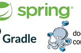 Automatically launch docker-compose from Gradle for dev and integration tests
