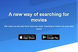 Tired of wasting time searching for movies? Swipo!