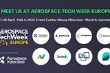 Meet the Aerospace Xelerated Portfolio Companies Exhibiting at Aerospace Tech Week Europe 2024