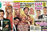 Montage of Soap Opera Digest covers
