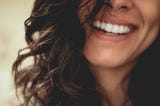 Close up of a woman smiling