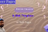 Power Pages — Refer images in a Web page or web template