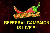 Chilli Padi Referral Campaign Starts