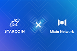 Mixin Network Establishes Strategic Partnership With Starcoin