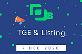 Token Generation and Listing Event