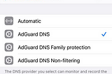 ios14設定Adguard DNS擋廣告