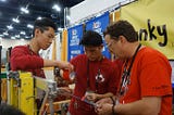 Funky Monkeys at the 2018 FIRST Robotics Championships