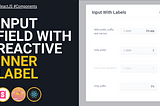 How to create a reactive label within an input in ReactJS with Styled-Components