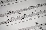 image of piano sheet music