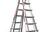 How do I use a little giant ladder?
