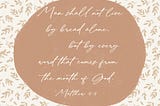 THE RIGHT VIEW OF THE WORD OF GOD