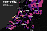 How many libraries in each Dutch municipality?
