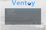 How to make Bootable USB drive using Ventoy?