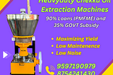 Heavyduty Chekku Oil Extraction Machine by Karthik Engineering.