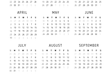 2023 Yearly Calendar Printable One Page