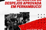 Despejo Zero agora é Lei em Pernambuco!