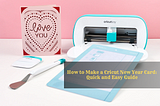 Cricut New Year card