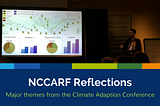 Reflections: Climate Adaption Conference