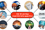 Top 10 sectors using Big Data Analytics